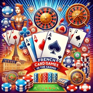 Juegos de cartas franceses en el Casino