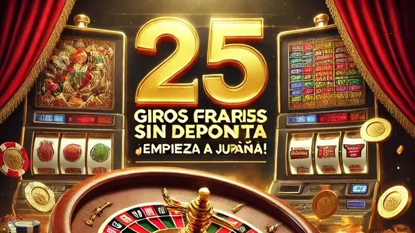 25 giros gratis sin depósito españa